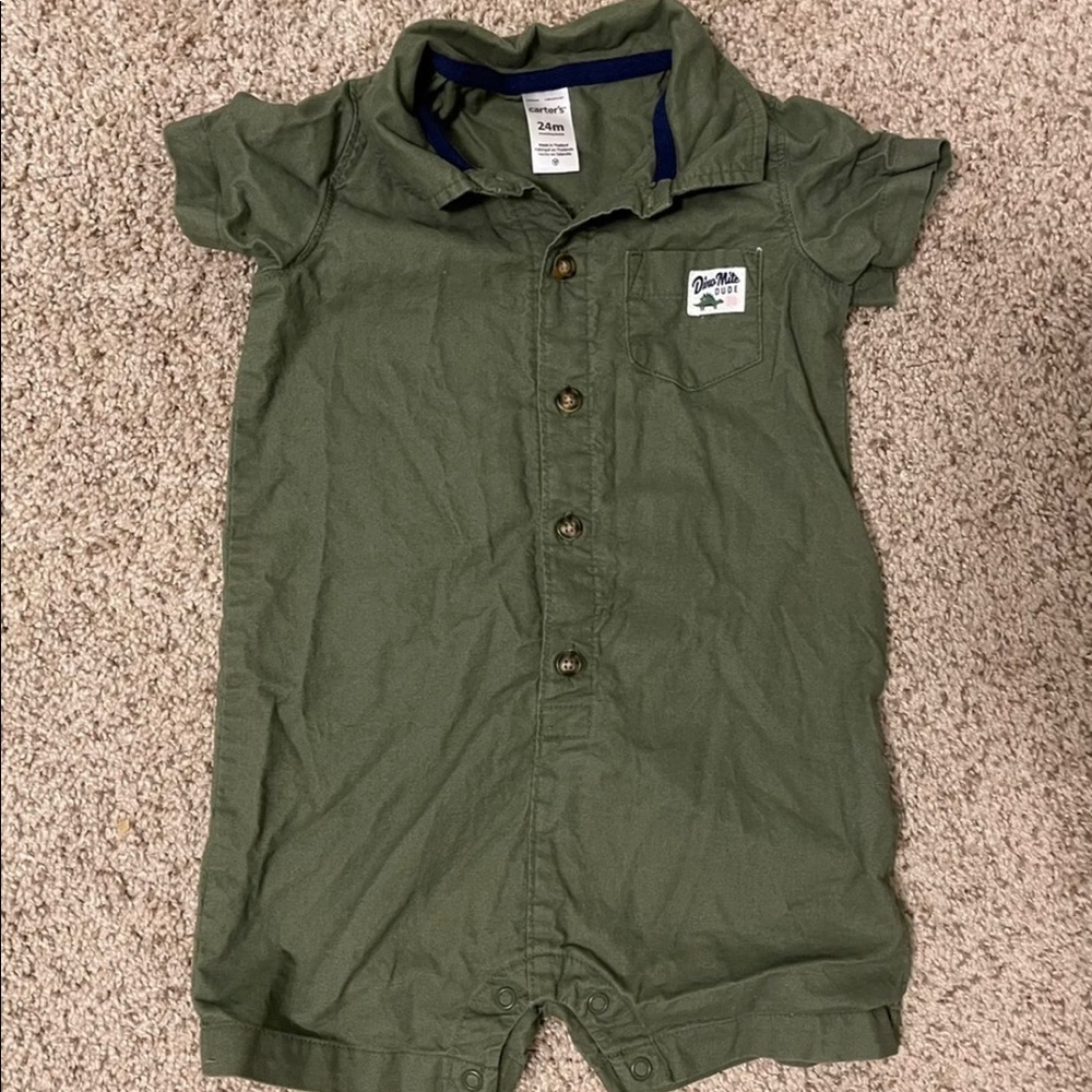 SOLD Baby boy romper